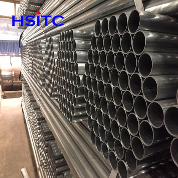 6mm Saldato Std Sch40 ERW tubo di acciaio cucitura retta 0