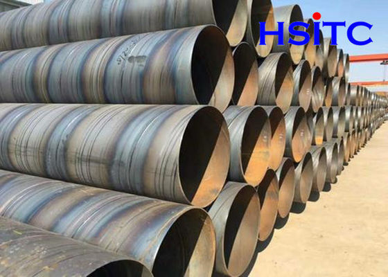 Dn200mm Spirale immerso ASTM A252 6mm 8" SSAW Acciaio tubo Api 5l