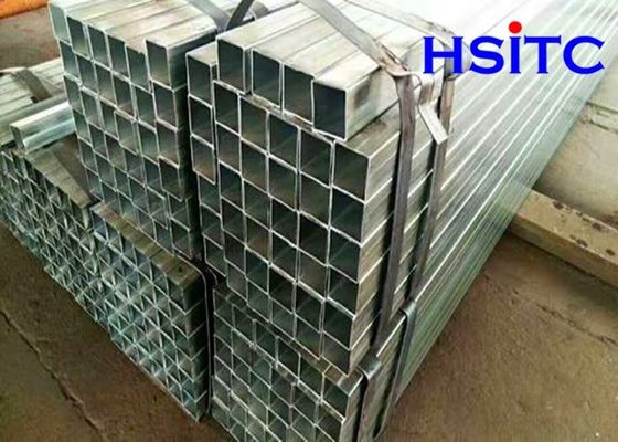 Q355B Tubo di acciaio galvanizzato 70x70 SHS EN10210