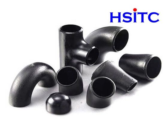Fittings di tubi DIN ST37 di acciaio a cuffia saldata a 180 gradi Fittings di tubi in acciaio al carbonio