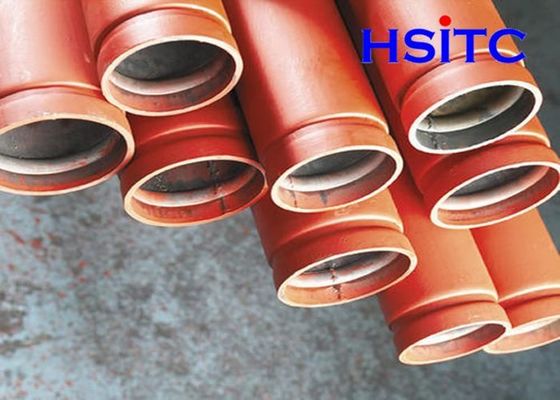 Tubo di acciaio al carbonio galvanizzato sollevato a scanalatura ASTM A53 DN100