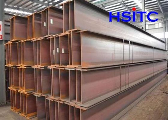 ISO9001 Sezione H Acciaio a trave angolare Astm En10025 S355