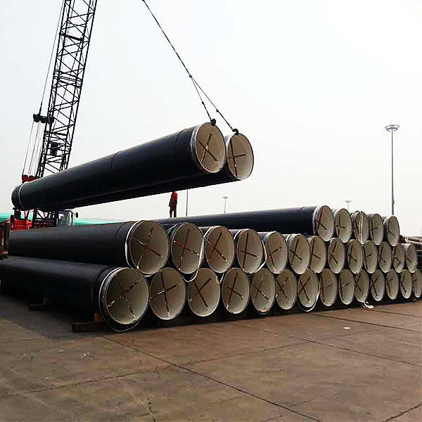 Epoxy Paint Coating SSAW Steel Tube per il progetto Astm A252 0