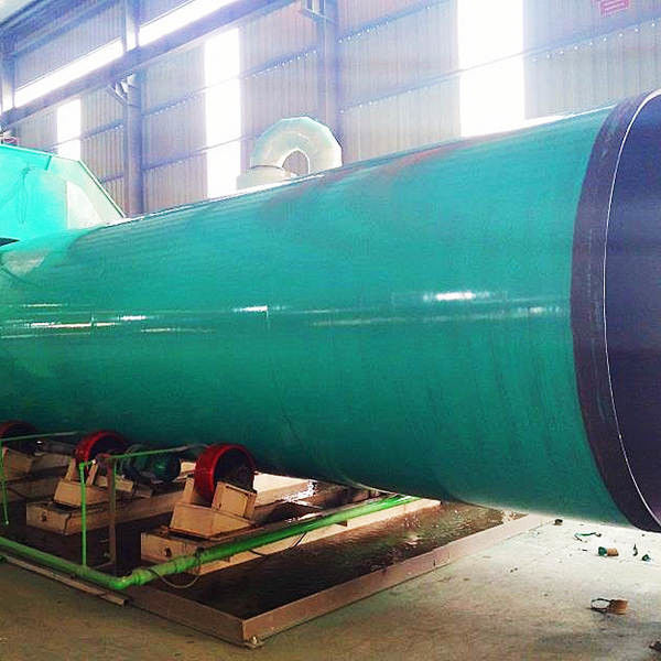 Certificato EN10204 3.1B Rivestimento epoxide di tubi o tubi di acciaio segati 0