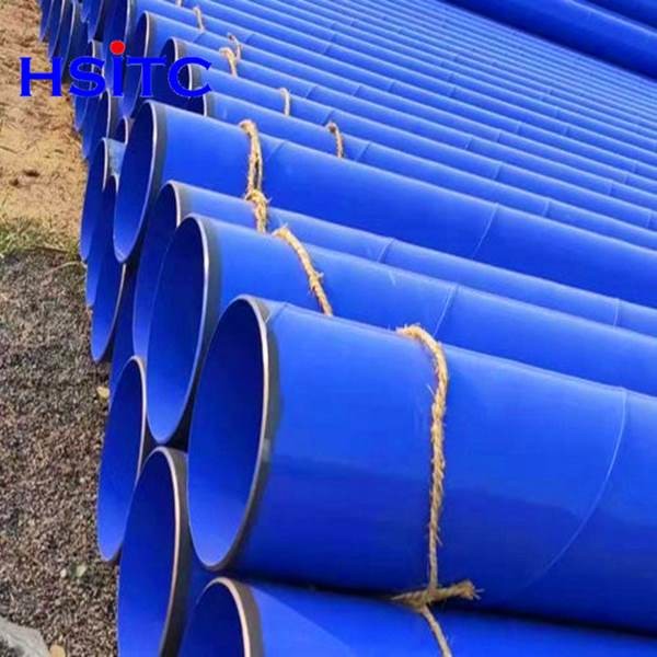Ingegneria delle miniere di carbone Fbe rivestimento Ssaw tubo di acciaio per rivestimento esterno di approvvigionamento idrico 0